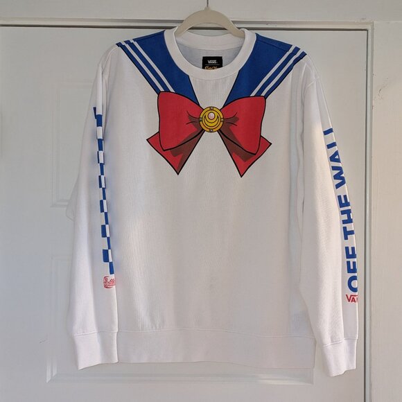 Vans X Sailor Moon Sweatshirt - size medium - Picture 1 of 4